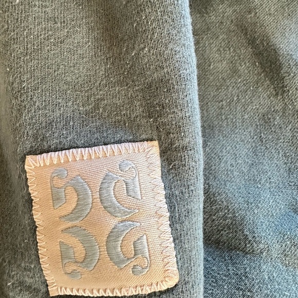 Glossier hoodie in blue green. Sporty, winter essential, holiday gift - Picture 7 of 10